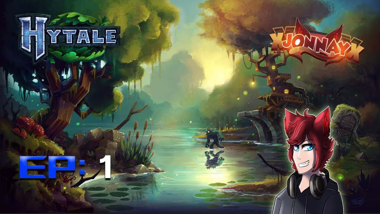 Hytale (pre-release)  Lets Play : EP 1 - a new world full of blocks