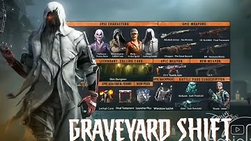 *NEW* Codm Season 9 Graveyard Shift Battle Pass Official Trailer