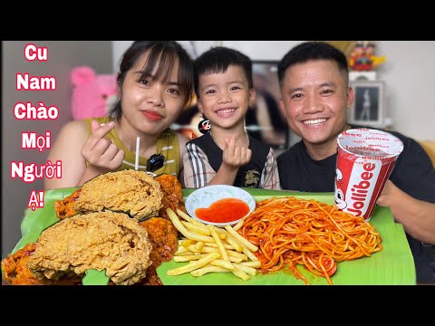 Video Hậu Troll Ăn Khuya Với Combo Gà Rán KFC Lần Đầu Cho Cu... - youtube