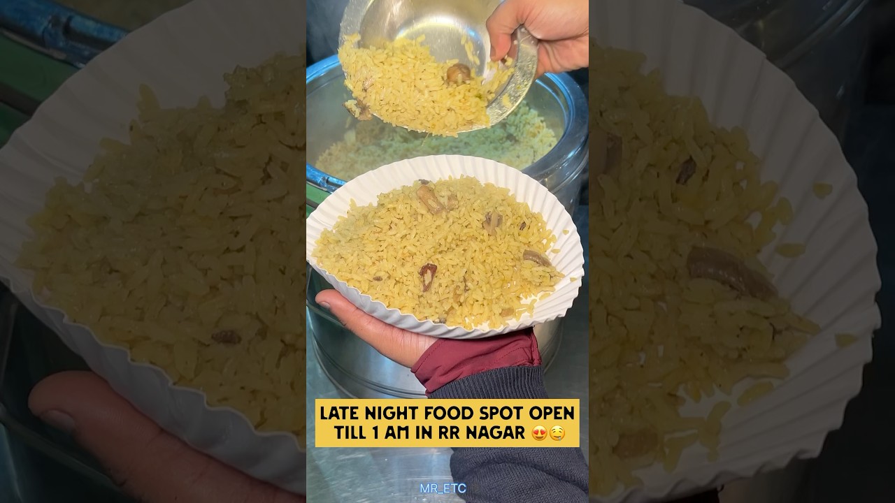Craving something late? This RR Nagar food joint stays open till 1 AM!  