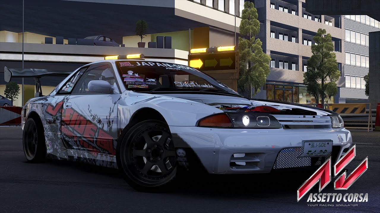 Nissan Skyline GT-R R32 - Assetto Corsa [Best handling Drift Car] - YouTube