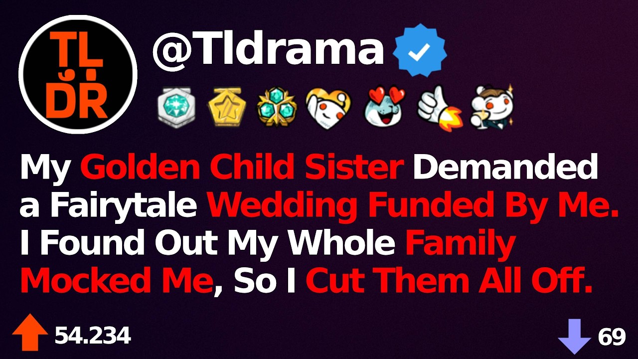 My Golden Child Sister Demanded a Fairytale Wedding Funded By Me  I Found Out My Whole Family Moc