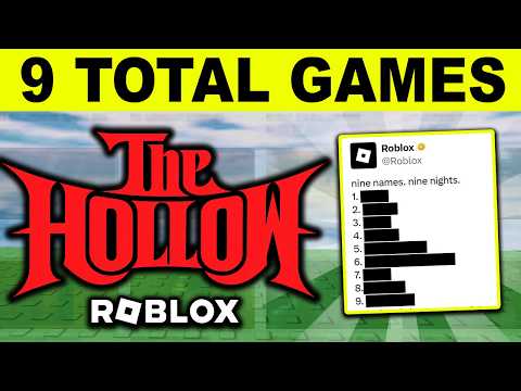 9 GAMES in THE HOLLOW EVENT!! (New Roblox Halloween Event)