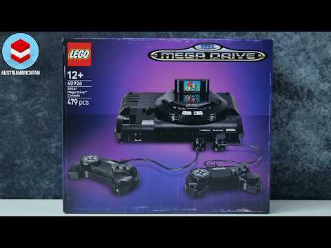 LEGO Sonic the Hedgehog 40926 SEGA Mega Drive Console - LEGO Speed Build Review