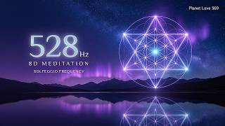 528Hz Solfeggio Frequency for Deep Sleep & Relaxation — Velvet Spiral (1:11:11) | Angel Number 1111