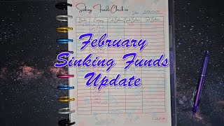February Sinking Fund Update