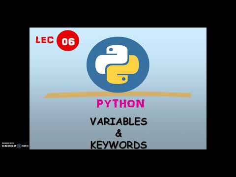 Python Tutorial for Beginners | Variables in Python | Rules for variables