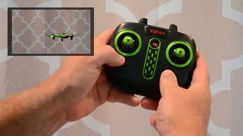 Syma Drone Transmitter Instruction Video