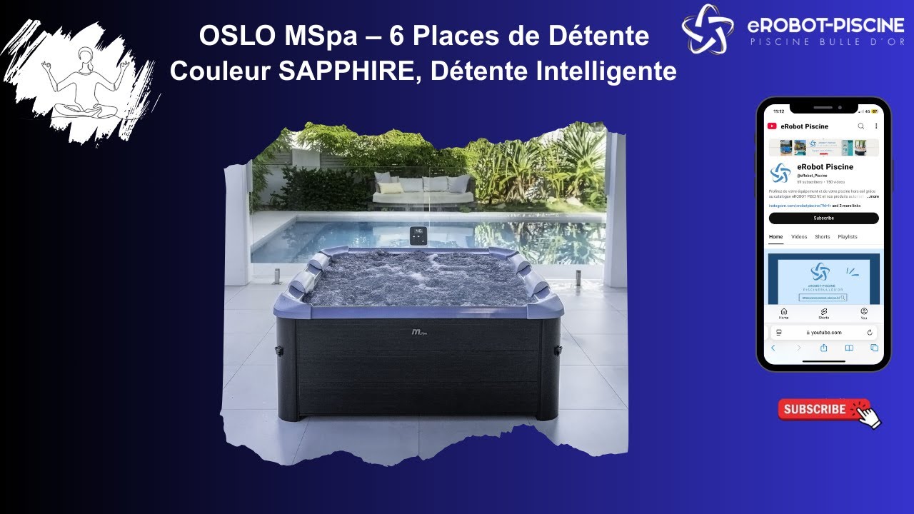 Spa OSLO SAPPHIRE MSpa 6 Places