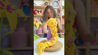 I loved her 🥰 The update you need is here 🫰♥️ Rapunzel in Amigurumi #rapunzel #princess #disney