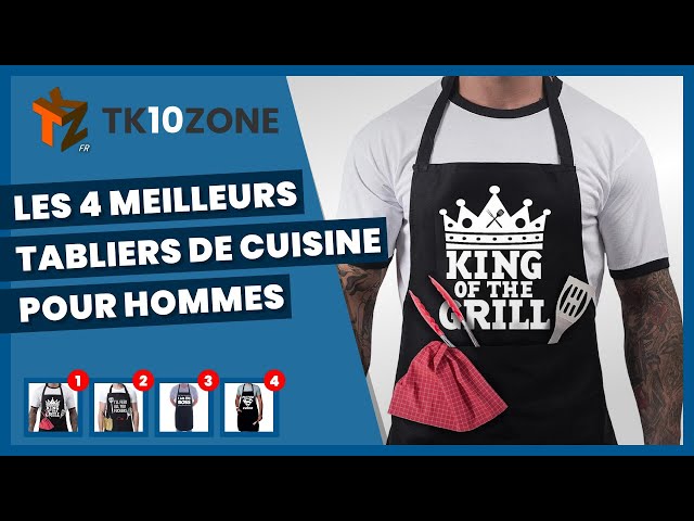 Coudre un tablier de cuisine pour homme (mais pas que !) 