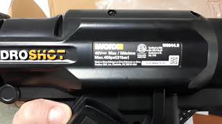 Автомойка Worx Wg644 Из Сша Распаковка 2