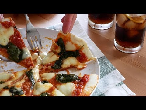 フライパンで焼くマルゲリータピザ クックカフェマル(クックカフェマル(cook kafemaru））