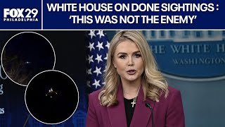 White House says drone spotted over New Jersey were 'not the enemy'