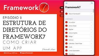 Estrutura de diretórios e arquivos do Framework7 | Como criar um app com Framework7