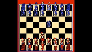 Battle Chess NES 2023- Red Bongcloud Gameplay (♔🔴)