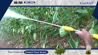 KK-708 #Knapsack Power Sprayer Demo Video