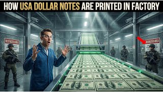 Inside the USA Dollar Printing Factory – First Time Revealed!” ✅
