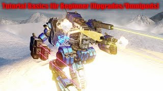 Mechwarrior Online Tutorial Basics für Beginner [Upgrades/Omnipods]
