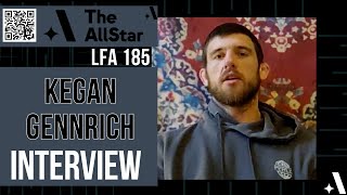 Kegan Gennrich breaks down lightweight title defense against Richie Lewis at LFA 185