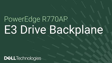 How to replace the E3 backplane in a PowerEdge R770AP