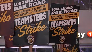 Long Island Rail Road workers go on strike, halting busiest US commuter rail system