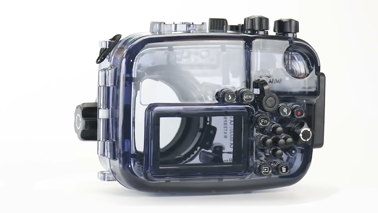 For Sony A5000 A5100 A6000 A6300 A6400 A6500 Waterproof Camera Housing Case Watertight Cover Bag
