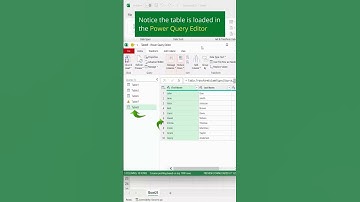 Rearrange Columns Using Power Query in Excel