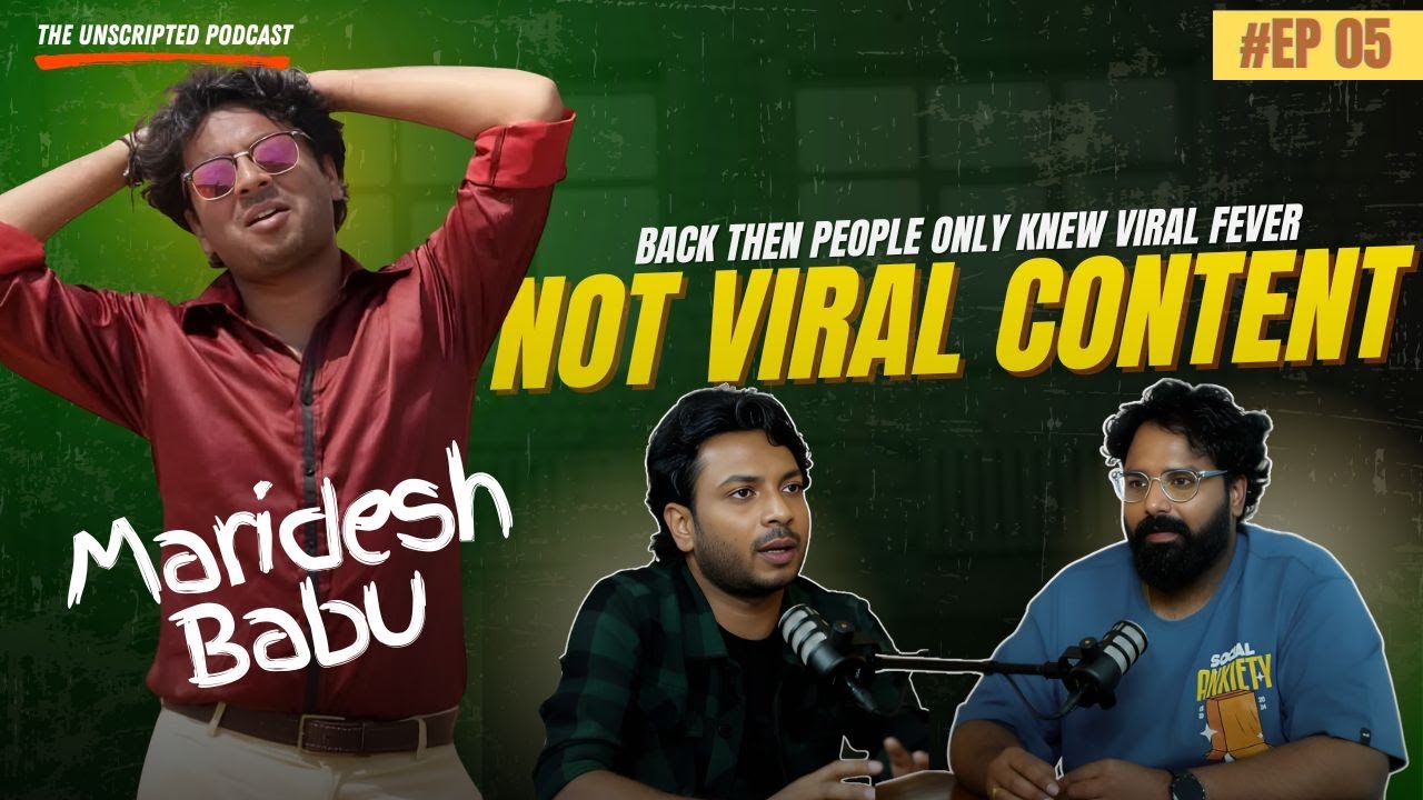 The Unscripted Podcast 05 ft. Rag Mayur | Sharing Screen with Legends | Vyasa Akondi