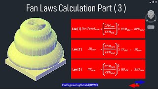 How To Calculate Fan Laws Part ( 3 ) - HVAC