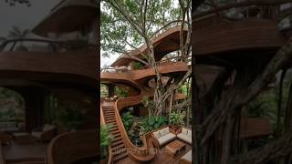 Tree house design #design #shorts #speedfonk