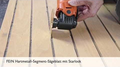 FEIN Hartmetall-Segment-Sägeblatt mit Starlock