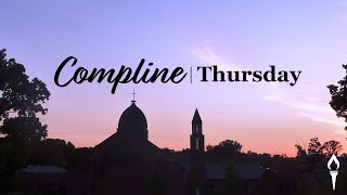 THURSDAY | Compline with the Sisters 5-7-20