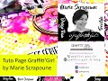 Tuto page défi GG acidulée au couleurs de l&#39;été by Marie Scrapoune