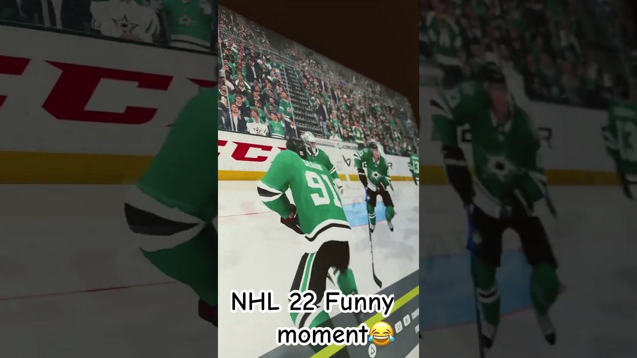 NHL 22 Funny moment😂