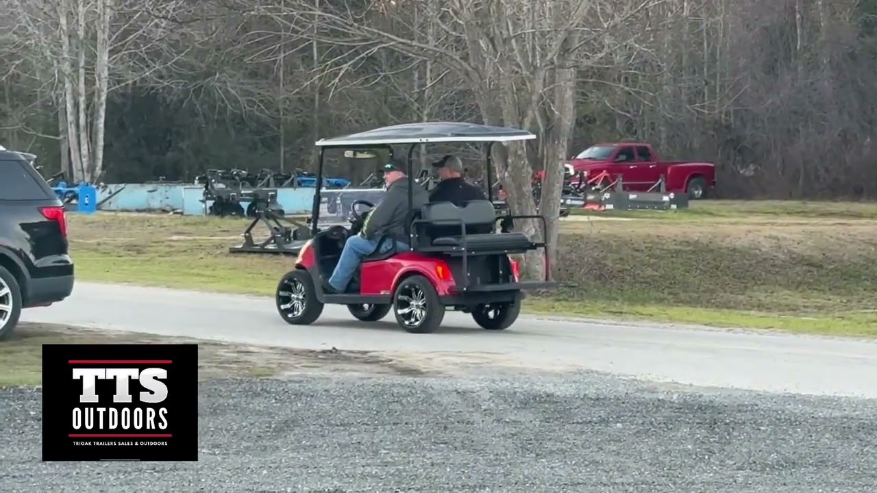 TTS OUTDOORS-Driving in circles for golf cart deals.