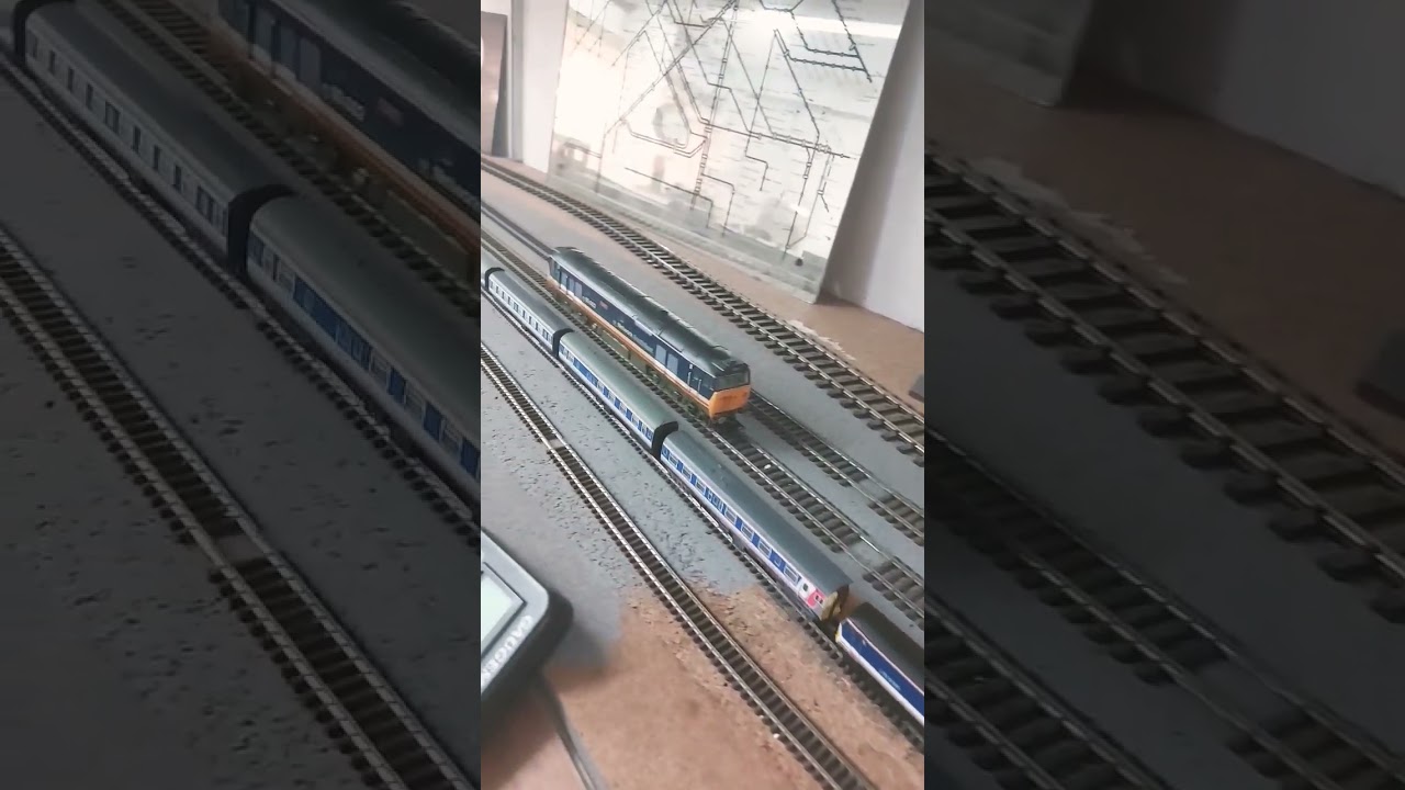 N.W.S.E N gauge emu kit first time on track at Croydon model railway society club September 6th 2023