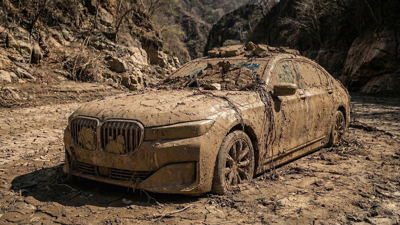 BMW 750 FROM FILTH TO FLAWLESS | ULTIMATE SATISFYING CAR WASH