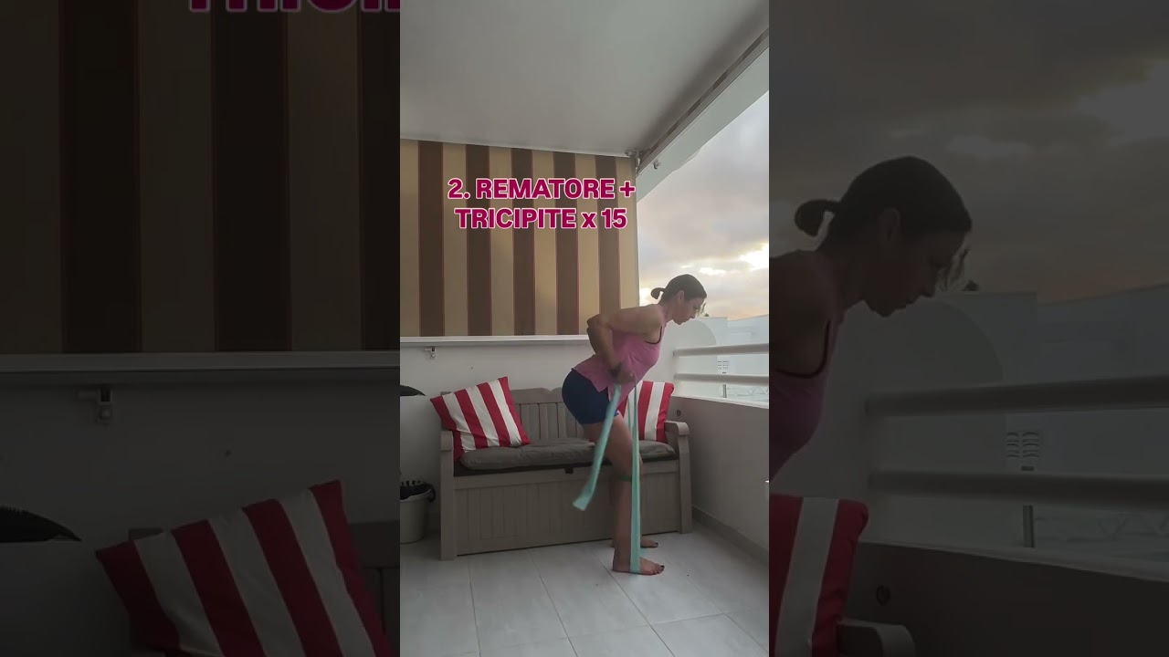 💪Total Body con l’elastico.. da fare dove e quando vuoi!