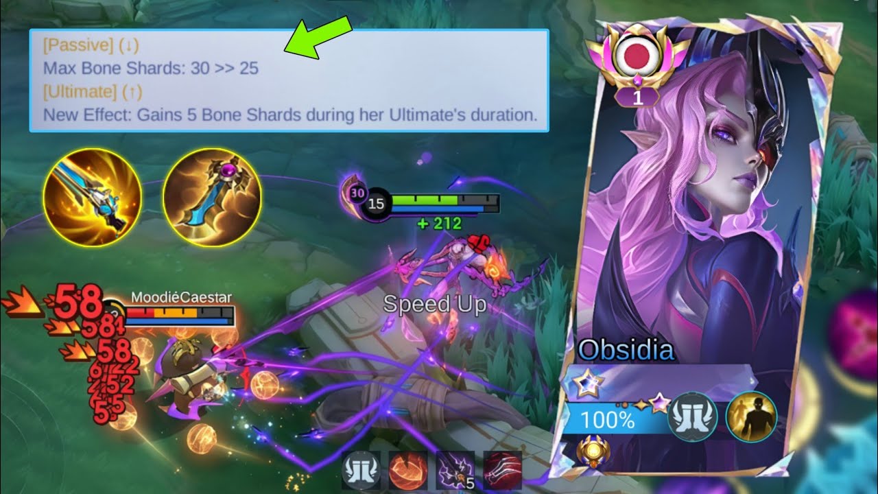 THE WEAKEST MARKSMAN IN EARLY GAME BUT MORE DEADLY IN LATE GAME - NEW HERO OBSIDIA GAMEPLAY