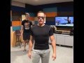 jean claude van damme training with his fans on facebook