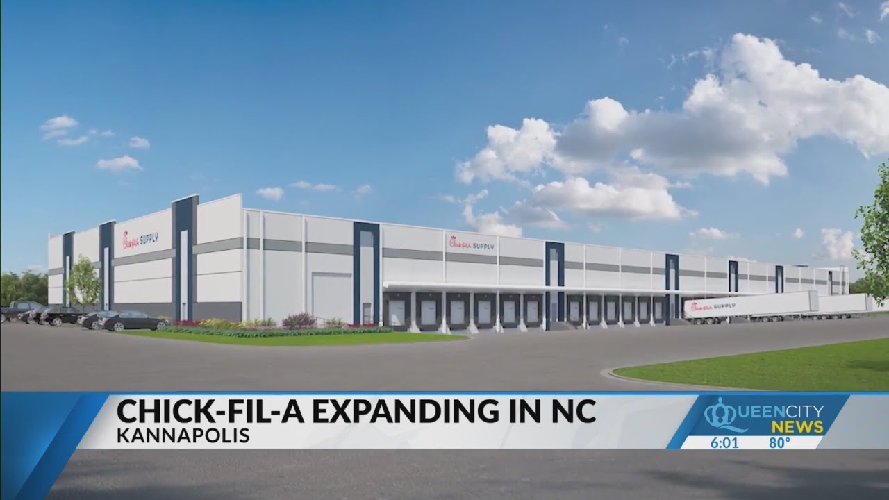 100 jobs coming to rowan county with chick fil a supply center youtube