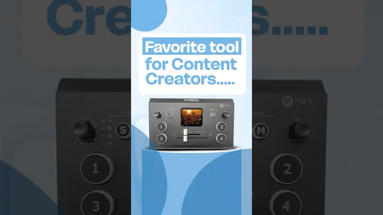 RGBlink Mini V3 | Favorite Tool for Content Creators & Live Streamers | Skywire Broadcast | Swithcer