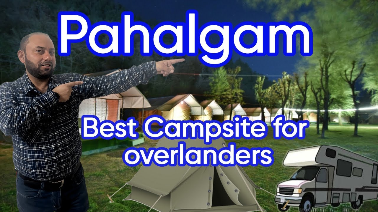 Best camping Site In Pahalgam  || Winter car camping in Pahalgam
