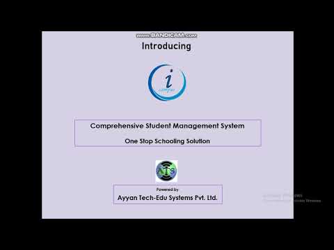i-Campus Module Details - video from Ayyan Tech-Edu System