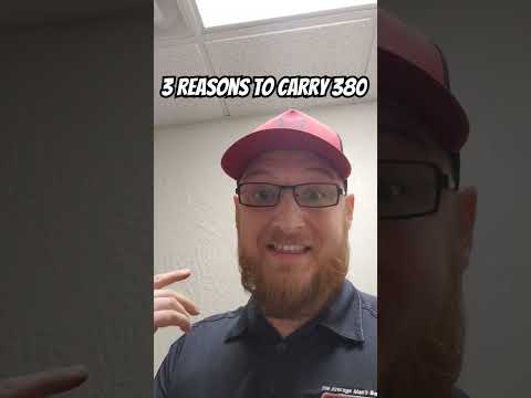 why you should carry a 380. #380 #edc #defense #pistol #fypシ #shooting