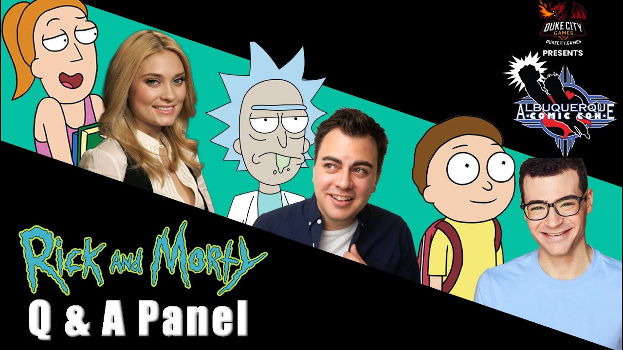 Панель вопросов и ответов по сериалу «Рик и Морти» | Комикс-конвент в Альбукерке 2026