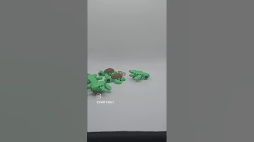 3D printed flexi turtle keychains🐢 #3dprinting #turtle