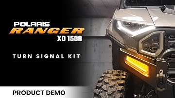 Polaris Ranger XD 1500 - Auxiliary Lights Turn Signal Kit | WD ELECTRONICS