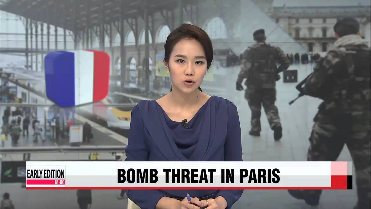 Paris train station closes after bomb threat 

파리 경찰 기차역 폐쇄…폭발물 위협